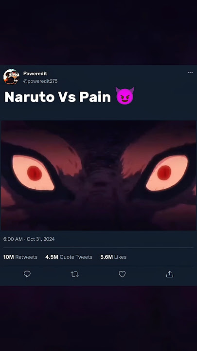 Naruto Rage 🔥  Naruto vs pain | Kurama Naruto Shippuden