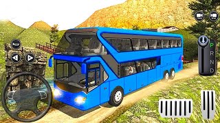 Uphill Offroad Bus Driving Simulator Games 2021 - Android Gameplay screenshot 3