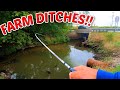 SURPRISING! Ditch Fishing Fields of INDIANA