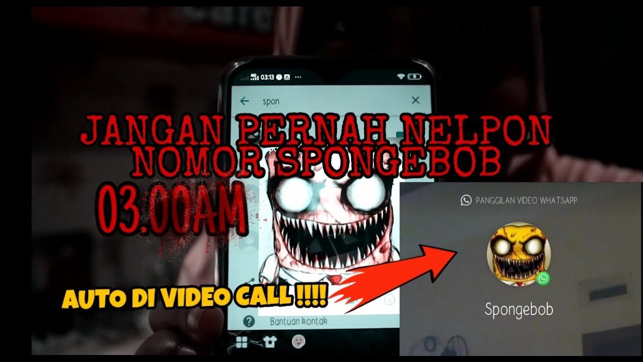 DON'T CALL SPONGEBOB AT 3 AM ,GONE WRONG!