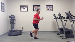 Single leg rotational jumps