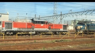 DD51、EF64、EF66・・・国鉄型機関車がゴロゴロ、JR貨物愛知機関区