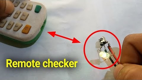 How to Make a Simple Remote Tester IR Remote checker Technical project
