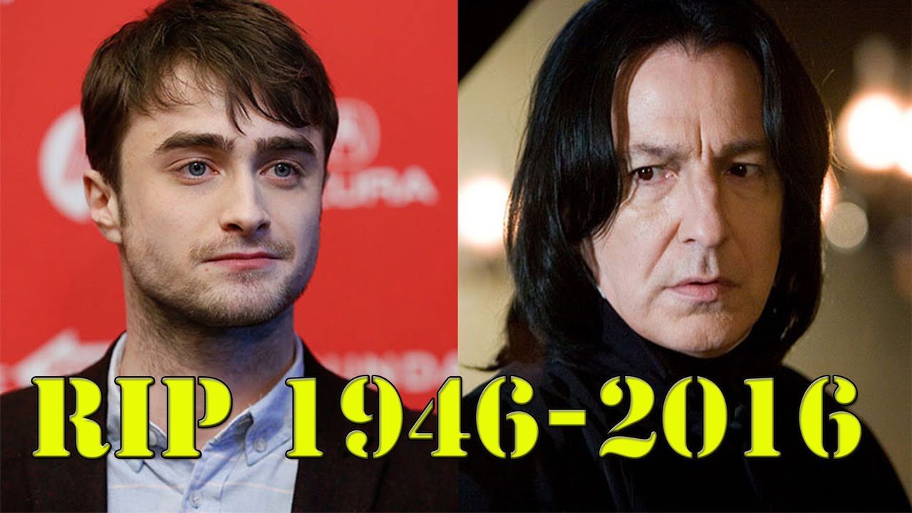 MUERE ACTOR DE HARRY POTTER, ALAN RICKMAN A LOS 69 MEJOR CONOCIDO COMO