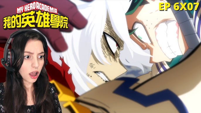 REACT - Rap - Deku vs Shigaraki (Boku no Hero) - A Paz e o Medo