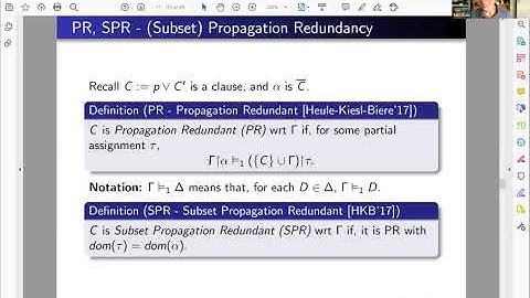 CDCL solvers, resolution, extension and DRAT proofs | Sam Buss, 12.05.2021