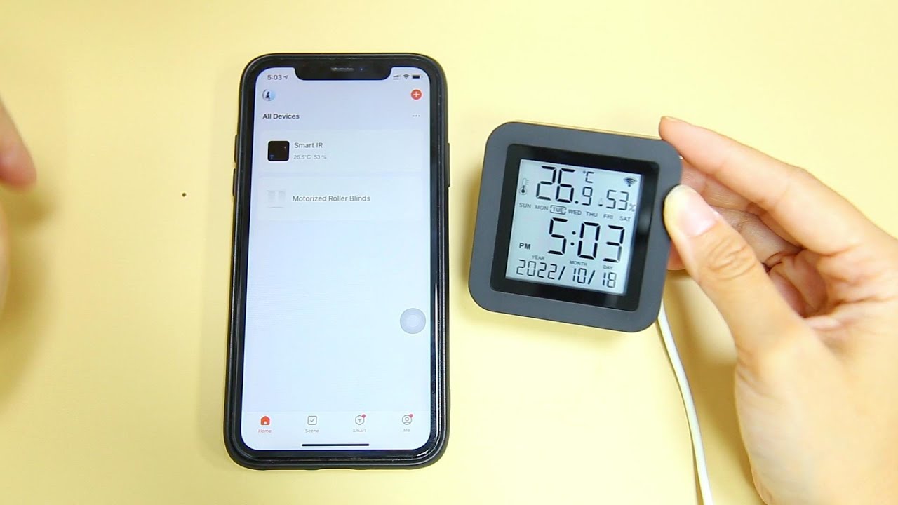 Test Capteur Kecheer : une mini station météo Wi-Fi pour Tuya / Smart Life  – Les Alexiens