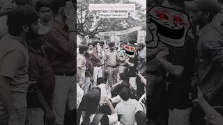 police vs student 💀 #funny #reaction #comedy #youtubeshorts #military #police #memes #shorts #fyp