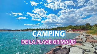 Camping de la Plage Grimaud - a superb campsite on the Côte d'Azur