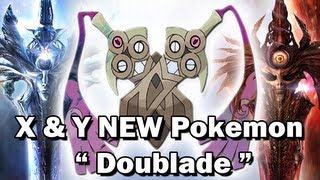 Pokemon X and Y - Honedge Evolution Doublade Revealed