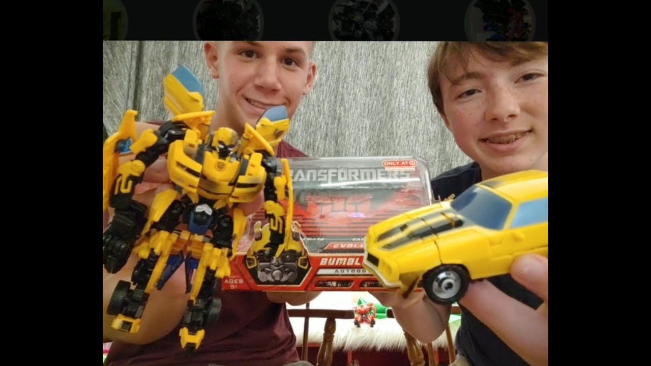 Transformers Evolution Of A Hero deluxe class:Bumblebee (two pack 