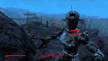Fallout 4 new patch hack ANY hostile robot easily