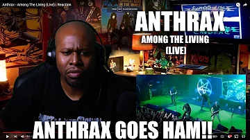 Anthrax  - Among The Living (Live) | Reaction