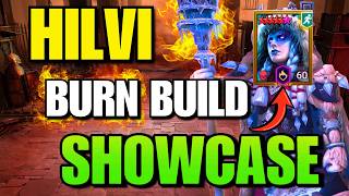 Hilvi BURN Build – Support Turns into a DAMAGE THREAT! | RAID: Shadow Legends