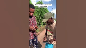 When iPhone user meets an android user #shorts #comical #shortvideos #funny #funnyvideos #comedy