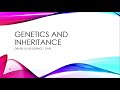 Grade 12 Life Science: Genetics and Inheritance