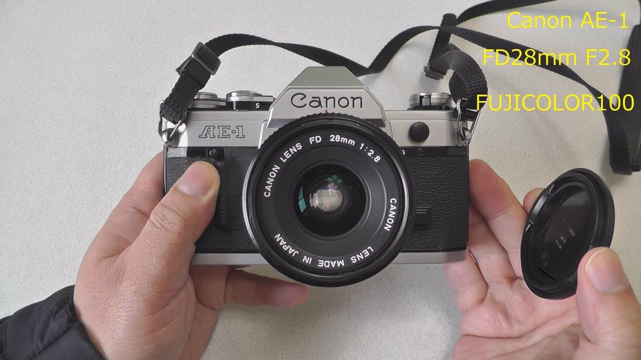 【フィルムカメラ】Canon AE-1（FD28mm F2.8）で撮りました！【Film Camera】