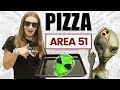 PIZZA CHALLENGE del AREA 51 👽¿TIENES LO QUE HAY QUE TENER para comer PIZZA ALIEN?