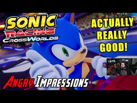 Sonic Racing: CrossWorlds is Actually REALLY GOOD! – Angry Impressions!