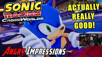 Sonic Racing: CrossWorlds is Actually REALLY GOOD! - Angry Impressions!