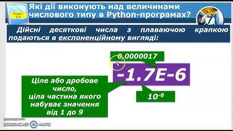 7 клас Алгоритми роботи над числовими величинами