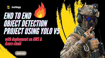 End to end Object Detection Project Implementation Using YOLOv5 with Deployment | AWS | Azure🚀