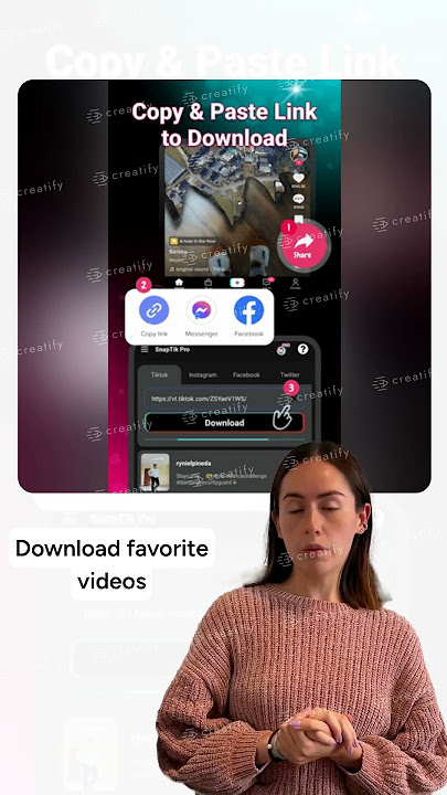 Download TikTok, FB, X, Instagram Video without Watermark with Snaptik Pro; HD Tik Downloader