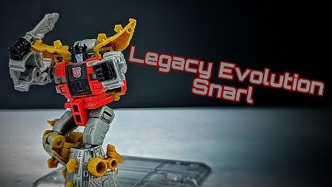 Transformers Generations: Legacy Evolution ||  Snarl (Core Class)