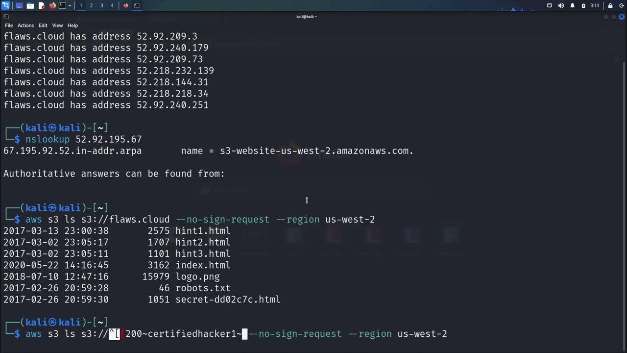 Enumerate S3 Buckets using CLI YouTube
