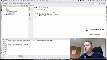 Kurs Java: Zmienne w Javie