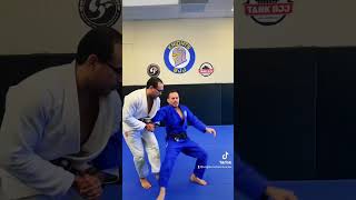 One arm front grip counter to de ashi barai ?knightsbjj selfdefense judo jiujitsu martialarts