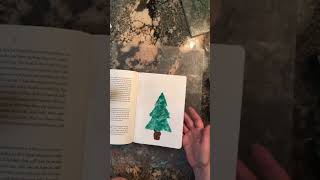 Let your Light Shine- bible journaling Christmas tree lights