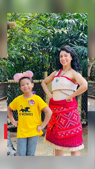 POV: Yung nakausap mo si Moana sa Disneyland 😂