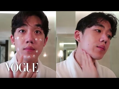 5 minute korean skincare routine |Korean men makeup | 아침 남자스킨케어 루틴