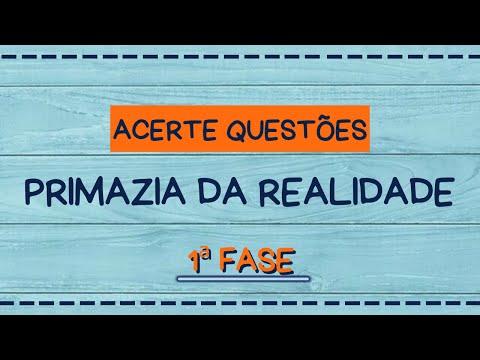 Vídeo: Quando usar primazia?