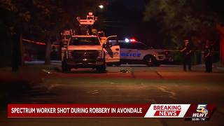 Police: Spectrum worker hospitalized after being shot during robbery in Avondale