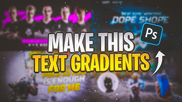 Make Amazing Text Gradients On Pscc Android | How to make text gradients on android | text gradient