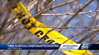 Police: 3 in critical condition after shooting in East Price Hill