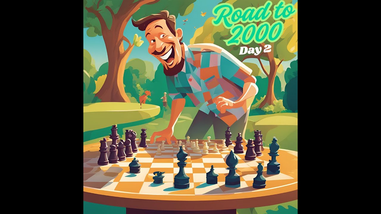 Jour 2 de mon road to 2000 ELO sur Chess.com - YouTube