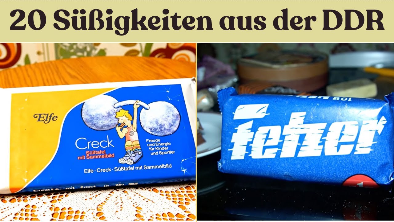 DDR Naschereien, die süßer sind als jede Erinnerung – 20 Kult-Süßigkeiten!