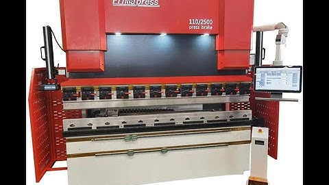 110ton 2500mm ESA875 cnc Electro hydraulic synchronous servo bending machine