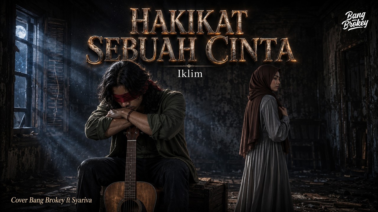 AUTO Nyesek 🥀 Hakikat Sebuah Cinta - Iklim | Cover Slow Rock Melayu Bang Brokey ft Syariva