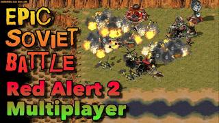 Epic Soviet Battle | Red Alert 2 Multiplayer – Funny Big Map Custom Crates