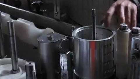 How to operate wet glue label machine on-site operation video for paste labeling device