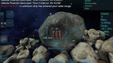 vendetta online: begining to dock