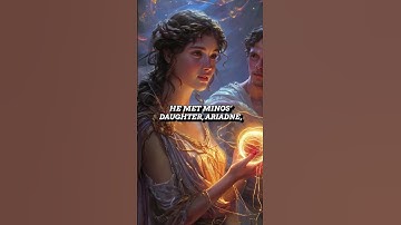 The Myth of Theseus and the Minotaur: A Tale of Love and Adventure 🏛️🗡️ #greekmythology #minotaur
