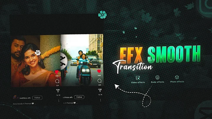 Instagram Smooth EFX reels Transition in Mobile | Capcut Video Editing | A Complete Tutorial