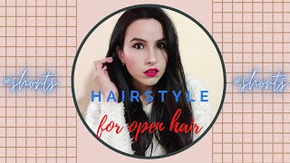 #shorts | Hairstyle for open hair | #hairstyleshorts