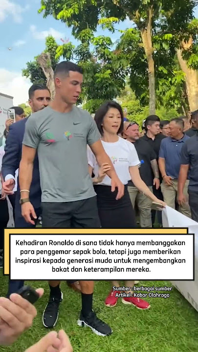 Inilah alasan mengapa cristiano ronaldo dicintai semua orang