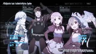 opening sword art online season 2 SAO lirik dan sub indo kirito